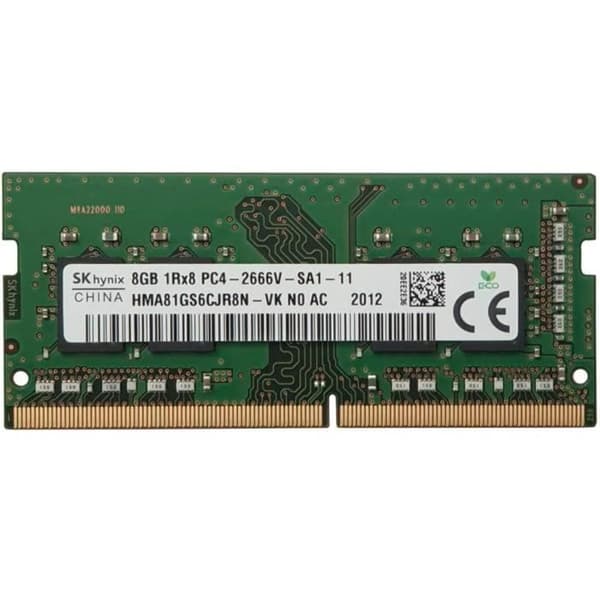 DDR4 PC4-21300 2666MHz 260-stifts SO-DIMM 8GB 529 RAM-minne