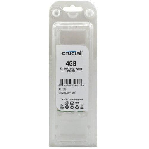 Crucial CT51264BF160B 4GB DDR3-minnesmodul