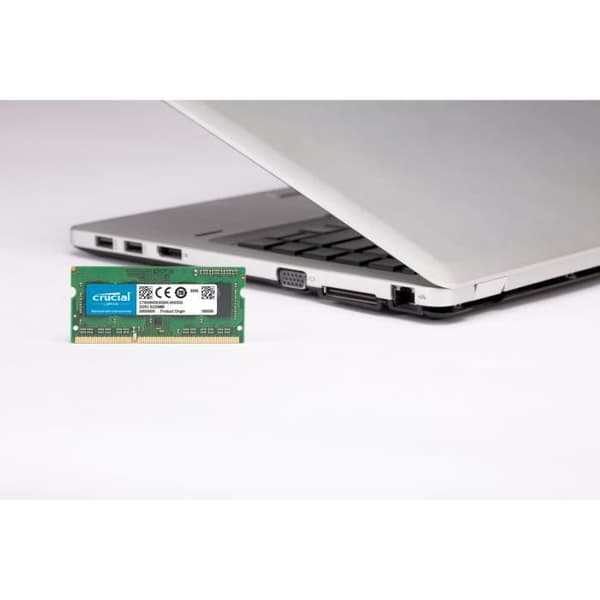 CRUCIAL - SO-DIMM DDR3 Bärbar datorminne - 8GB (1x8GB) - 1600 MHz - CAS 11 (CT102464BF160B)