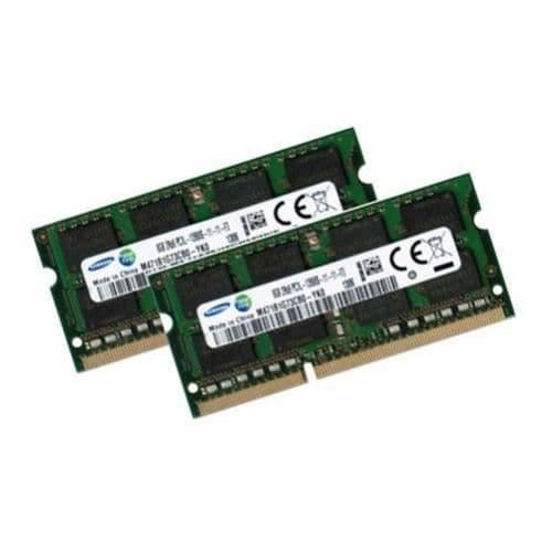 SAMSUNG 2 x 4GB DDR3-1066 PC3-8500 M471B5273CH0-CF8 Bärbar datorminne DDR3 för Apple MacBook+MacBook Pro+iMac+mac mini