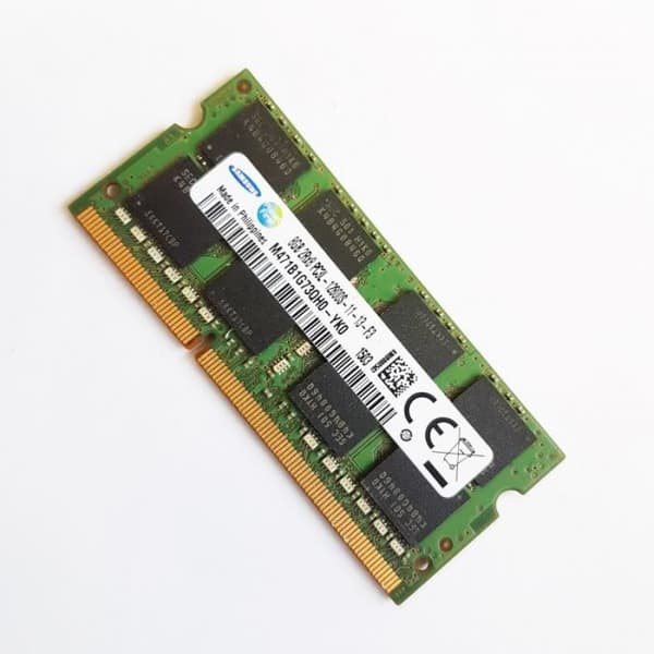 8GB RAM Bärbar dator SODIMM SAMSUNG M471B1G73QH0-YK0 PC3L-12800S 1600MHz DDR3