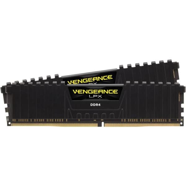 RAM-minne - CORSAIR - Vengeance LPX DDR4 - 16GB 2x8GB DIMM - 2666 MHz - 1,20V - Svart (CMK16GX4M2A2666C)