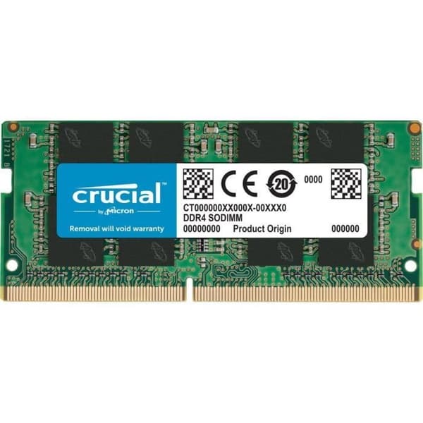 Memory Crucial CT16G4SFD824A DDR4 2400 MT/s PC4-19200 16GB SO DIMM 260 stift