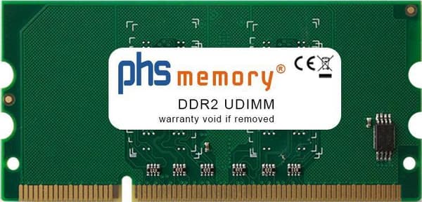 PHS-minne 256MB skrivarminne lämplig för Brother HL-L9200CDWT DDR2 UDIMM 667MHz