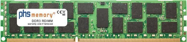 PHS-muisti 16 Gt RAM-muisti Supermicro X10DRH-ILN4-B DDR3 RDIMM 1600MHz PC3L-12800R (SP373392)