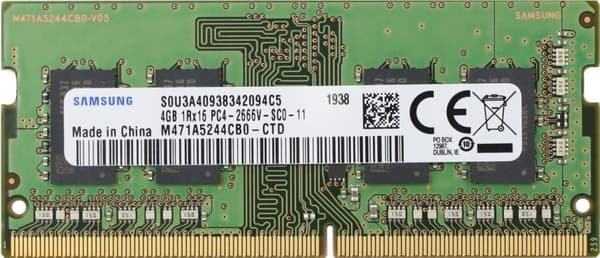 Lenovo 4GB DDR4 2666MHz UDIMM-minne **Ny detaljhandel**, 01AG836 (**Ny detaljhandel**)