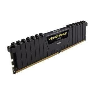 Corsair Vengeance LPX - DDR4 - 32GB: 2 x 16GB - DIMM 288-PIN - 2400MHz / PC4-19200 - CL16 - 1,2V - ubufferet - ikke-ECC - sort
