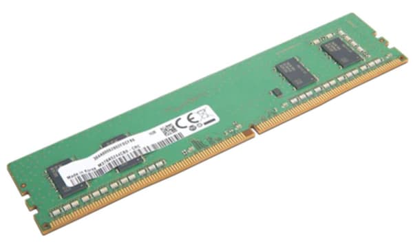 Lenovo - DDR4 - 16GB - DIMM 288-PIN - 2933MHz / PC4-23400 - 1,2V - obuffrad - icke-ECC - CRU - grön - för ThinkCentre M70s, M70t, M80s, M80t, M90s, M9
