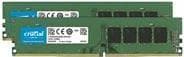 MICRON Crucial - DDR4 - 16 GB: 2 x 8 GB - DIMM 288-PIN - 3200 MHz / PC4-25600 - CL22 - 1,2 V - ubufferet - ikke-ECC (CT2K8G4DFRA32A)