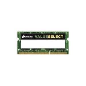 Corsair Value Select - Muisti - 4 Gt - SO-DIMM, 204-nastainen - DDR3L - 1600 MHz / PC3-12800 - CL11 - 1,35 / 1,5 V - puskuroimaton - ei-ECC (CMSO4GX3M