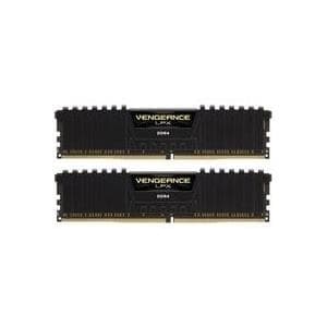 Corsair Vengeance LPX - DDR4 - 8 Gt: 2 x 4 Gt - DIMM 288-PIN - 2400 MHz / PC4-19200 - CL16 - 1,2 V - puskuroimaton - ei-ECC - musta (CMK8GX4M2A2400C16