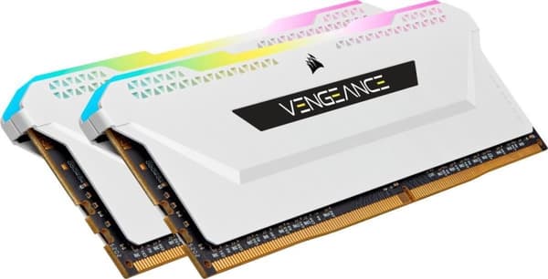 Corsair Vengeance RGB Pro SL - Minne DDR4 - 32 GB: 2 x 16 GB - 288-PIN - 3600 MHz - CL18 - 1,35V - RGB
