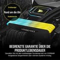 Miniatyrbild 6 av 6: CORSAIR Vengeance RGB RS - DDR4 - modul - 8 GB - DIMM 288-PIN - 3200 MHz / PC4-25600 - CL16 - 1,35 V - obuffrad - icke-ECC - svart
