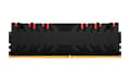 Miniatyrbillede 4 af 6: Kingston FURY Renegade RGB - DDR4 - Kit - 16 GB: 2 x 8 GB - DIMM 288-PIN - 3000 MHz / PC4-24000 - CL15 - 1,35 V - ubufferet - ikke-ECC - sort (KF430C1