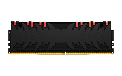 Kingston FURY Renegade RGB - DDR4 - Kit - 16 GB: 2 x 8 GB - DIMM 288-PIN - 3000 MHz / PC4-24000 - CL15 - 1,35 V - ubufferet - ikke-ECC - sort (KF430C1