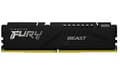 Miniatyrbillede 1 af 6: Kingston FURY Beast - DDR5 - modul - 8 GB - DIMM 288-PIN - 5200 MHz / PC5-41600 - CL38 - 1,25 V - ubuffret - på matricen ECC (KF552C40BB-8)