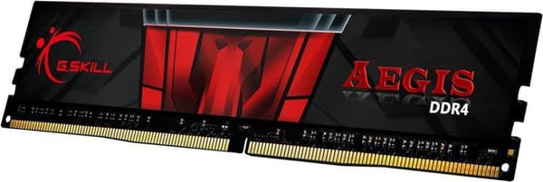 G.Skill AEGIS - DDR4 - 8 Gt - DIMM 288-PIN - 3200 MHz / PC4-25600 - CL16 - 1,35 V - puskuroimaton - ei-ECC (F4-3200C16S-8GIS)