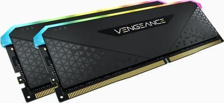 Corsair Vengeance RGB RS - DDR4 - Sarja - 64 Gt: 2 x 32 Gt - DIMM 288-PIN - 3600 MHz / PC4-28800 - CL18 - 1,35 V - puskuroimaton - ei-ECC - musta (CMG