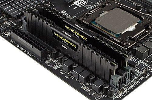 CORSAIR Vengeance LPX - DDR4 - Kit - 32 Gt: 2 x 16 Gt - DIMM 288-PIN - 3600 MHz / PC4-28800 - CL16 - 1,35 V - puskuroimaton - ei-ECC - musta