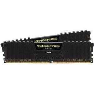 Corsair Vengeance LPX - DDR4 - 16GB: 2 x 8GB - DIMM 288-PIN - 3200MHz / PC4-25600 - CL16 - 1,35V - obuffrad - icke-ECC - svart