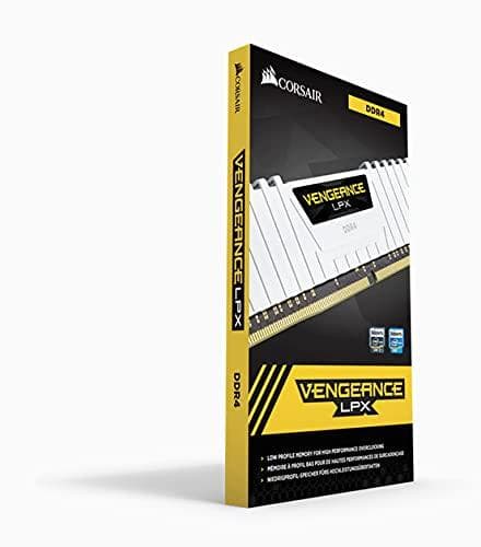 CORSAIR Vengeance LPX - DDR4 - Kit - 32 Gt: 2 x 16 Gt - DIMM 288-PIN - 3200 MHz / PC4-25600 - CL16 - 1,35 V - puskuroimaton - ei-ECC - valkoinen