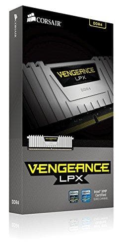 CORSAIR Vengeance LPX - DDR4 - Kit - 32 Gt: 2 x 16 Gt - DIMM 288-PIN - 3200 MHz / PC4-25600 - CL16 - 1,35 V - puskuroimaton - ei-ECC - valkoinen