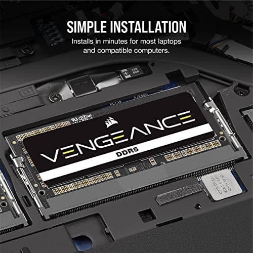 DDR5 32 Gt PC 4800 CL40 CORSAIR KIT Vengeance RGB (CMSX32GX5M1A4800C40)