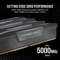 Pikkukuva 3 / 6: CORSAIR Vengeance - DDR5 - Kit - 32 Gt + 2 x 16 Gt - DIMM 288-PIN - 6200 MHz / PC5-49600 - CL36 Musta (CMK32GX5M2B6200C36)