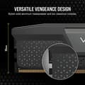 Pikkukuva 5 / 6: CORSAIR Vengeance - DDR5 - Kit - 32 Gt + 2 x 16 Gt - DIMM 288-PIN - 6200 MHz / PC5-49600 - CL36 Musta (CMK32GX5M2B6200C36)