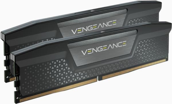 CORSAIR Vengeance - DDR5 - Kit - 32 Gt + 2 x 16 Gt - DIMM 288-PIN - 6200 MHz / PC5-49600 - CL36 Musta (CMK32GX5M2B6200C36)