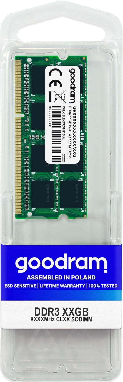 Goodram 4GB DDR3-muistimoduuli 1333MHz