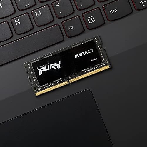 Kingston FURY Impact - DDR4 - Kit - 64 GB: 2 x 32 GB - SO DIMM 260-PIN - 3200 MHz / PC4-25600 - CL20 - 1,2 V - ubufferet - ikke-ECC - sort (KF432S20IB
