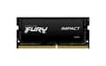Miniatyrbillede 2 af 6: Kingston FURY Impact - DDR4 - Kit - 64 GB: 2 x 32 GB - SO DIMM 260-PIN - 3200 MHz / PC4-25600 - CL20 - 1,2 V - ubufferet - ikke-ECC - sort (KF432S20IB