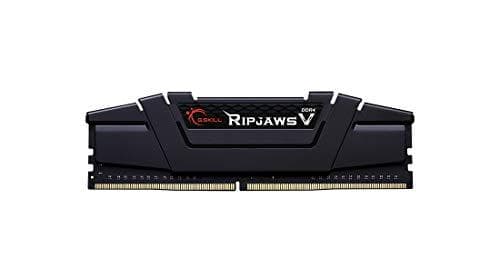 G.Skill Ripjaws V - DDR4 - 64GB Set: 2 x 32GB - DIMM 288-PIN - 4000MHz / PC4-32000 - CL18 - 1,4V - obuffrad - icke-ECC - Classic Black