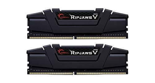 G.Skill Ripjaws V - DDR4 - 64GB Set: 2 x 32GB - DIMM 288-PIN - 4000MHz / PC4-32000 - CL18 - 1,4V - obuffrad - icke-ECC - Classic Black