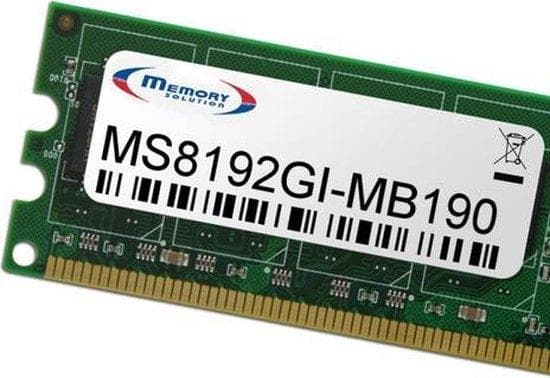 MemorySolution - DDR4 - 8GB - DIMM 288-PIN - til Gigabyte GA-Z270, Z270MX-Gaming 5, Z270X-Gaming 8, Z270X-Gaming 9, Z270X-Gaming K5 (MS8192GI-MB190)