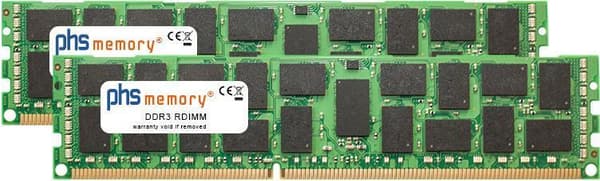 PHS-minne 64GB (2x32GB) Kit RAM-minne för Supermicro H8SCM DDR3 RDIMM 1333MHz PC3L-10600R (SP159913)