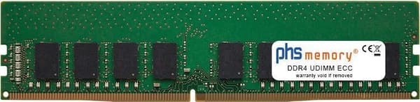 PHS-muisti 32 Gt RAM, joka sopii Lenovo ThinkStation P330 Towerille (30C5) (Xeon-prosessori) DDR4 UDIMM ECC 2666MHz PC4-2666V-E (SP420678)
