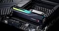 Miniatyrbillede 3 af 6: G.Skill Trident Z5 RGB - DDR5 - Kit - 32GB: 2 x 16GB - DIMM 288-PIN - 6000 MHz / PC5-48000 - CL36 - ikke-ECC - mat sort (F5-6000J3636F16GX2-TZ5RK)