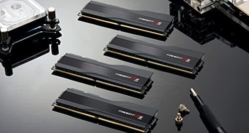 G.Skill Trident Z5 RGB - DDR5 - Kit - 32GB: 2 x 16GB - DIMM 288-PIN - 6000 MHz / PC5-48000 - CL36 - ikke-ECC - mat sort (F5-6000J3636F16GX2-TZ5RK)
