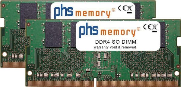 PHS-minne 16GB (2x8GB) Kit RAM-minne för Apple Mac mini Core i3 3.6 (sent 2018) DDR4 SO DIMM 2666MHz PC4-2666V-S (SP282148)