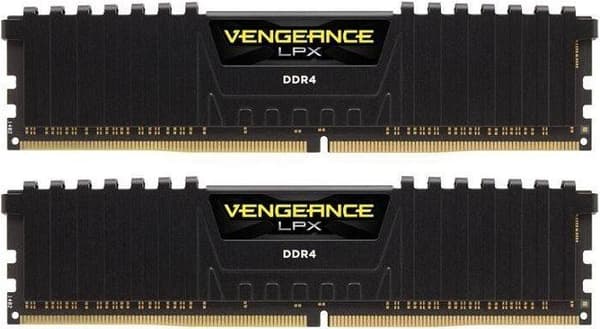 Corsair Vengeance LPX - DDR4 - 32 Gt: 2 x 16 Gt - DIMM 288-PIN - 2133 MHz / PC4-17000 - CL13 - 1,2 V - puskuroimaton - ei-ECC - musta