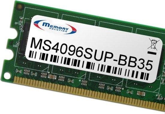 MemorySolution - DDR2 - 4 GB - DIMM 240-PIN Mycket låg profil - 1,8 V - registrerad - ECC - för Supermicro SuperBlade SBI-7425C-S3, SBI-7425C-S3E, SBI