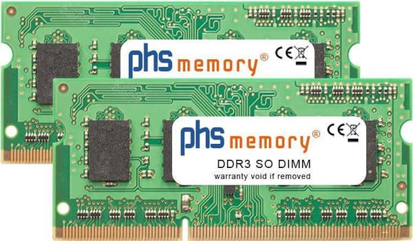 PHS-hukommelse 8GB (2x4GB) Kit RAM egnet til QNAP TS-253Be-4G DDR3 SO DIMM 1600MHz PC3L-12800S (SP393424)