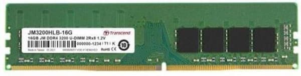TRANSCEND 16GB DDR4 3200 MT/S U-DIMM HUKOMMELSESMODUL