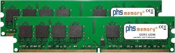 PHS-minne 4GB (2x2GB) Kit RAM-minne för Apple Power Mac G5 Dual Core 2,3GHz (sent 2005) DDR2 UDIMM 533MHz (SP102677)