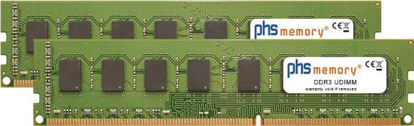 PHS-minne 4GB (2x2GB) RAM-minnessats lämplig för Medion PC MS-7522 DDR3 UDIMM 1066MHz PC3-8500U