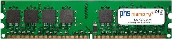 PHS-minne 2GB RAM-minne för HP Compaq dc5100 MT (Micro Tower) DDR2 UDIMM 533MHz (SP279087)