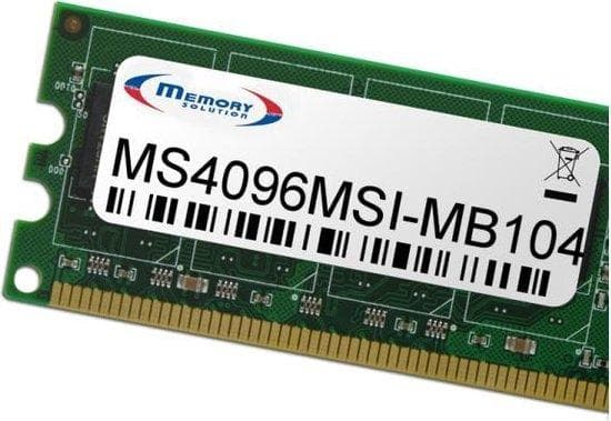 Muistiratkaisu MS4096MSI-MB104 - PC / palvelin - MSI P67A-GD80 - P67A-GD65 - Big Bang Marshal (MS4096MSI-MB104)