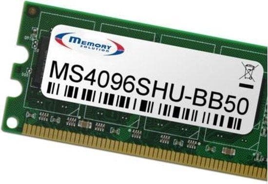 Minneslösning MS4096SHU-BB50 - PC / Server - Dubbel - Svart - Guld - Grön - Shuttle XPC SZ87R6 (MS4096SHU-BB50)